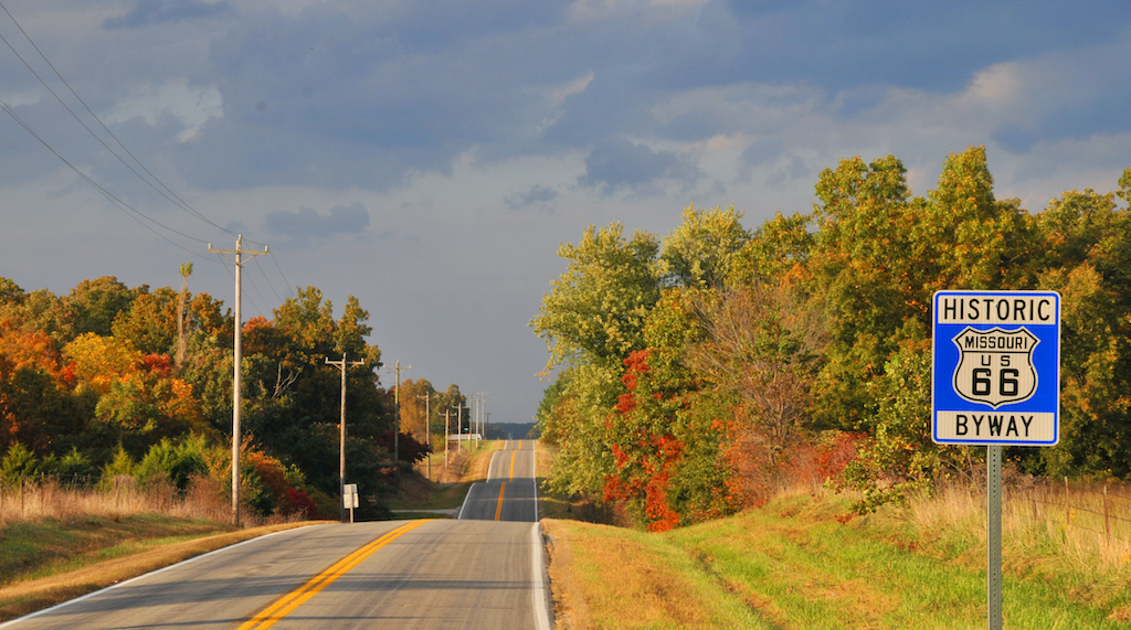 Route 66 w jesieni