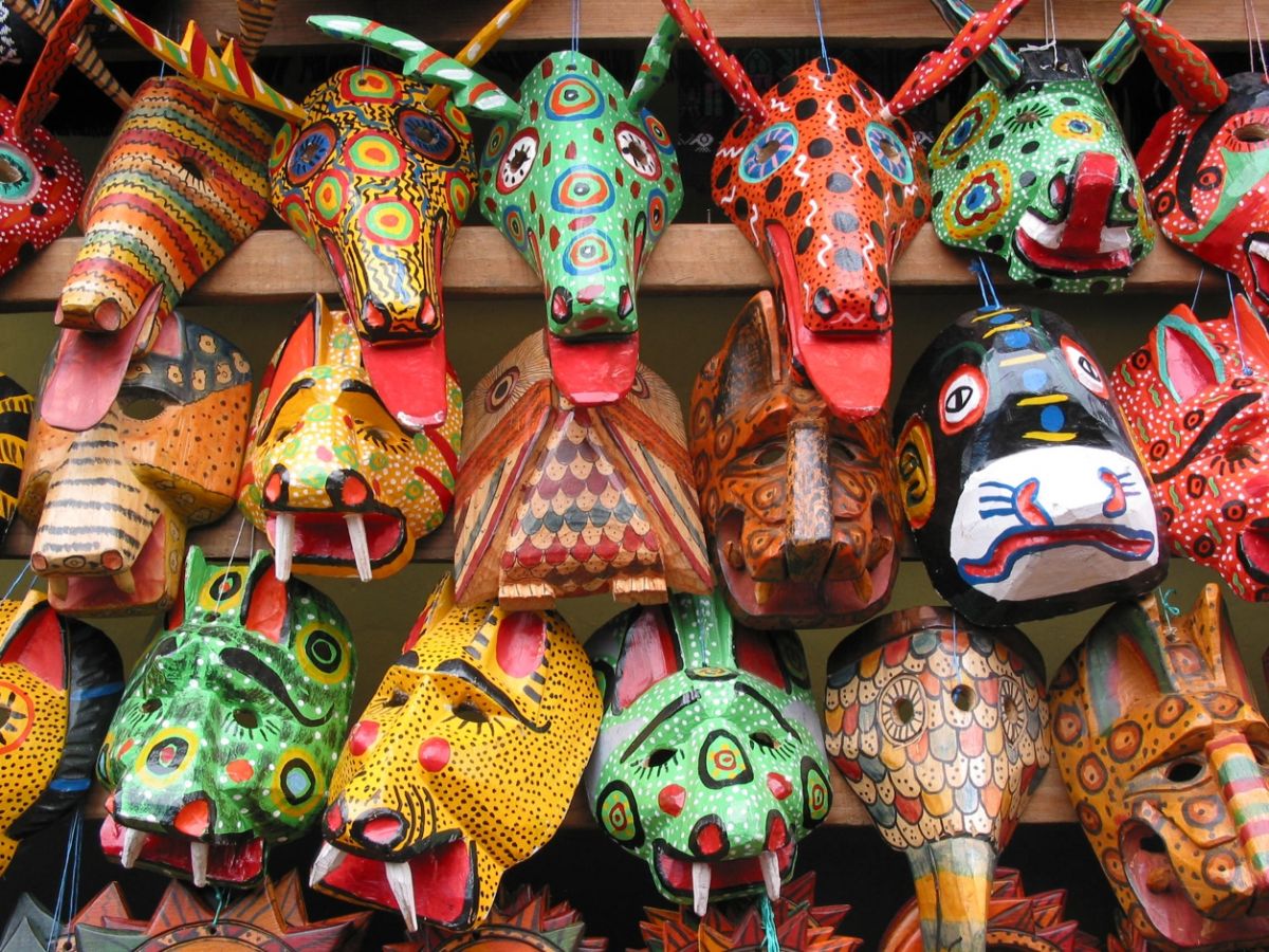 Maski w Chichicastenango