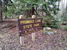 Pod namiot do „Promised Land State Park”