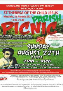 Doroczny Piknik Parafii św. Teresy od Dzieciątka Jezus