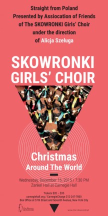 CHRISTMAS AROUND THE WORLD  - SKOWRONKI GIRLS’ CHOIR