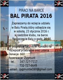 Bal Pirata 2016