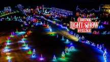Christmas Light Shows - świetlne spektakle w New Jersey
