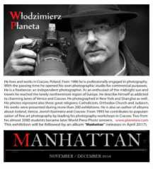WŁODZIMIERZ PŁANETA: „MANHATTAN- photography”
