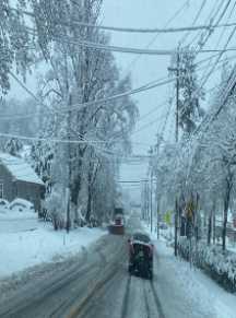 Northeast w zimowej burzy