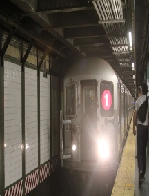 NYC - zderzenie w metrze