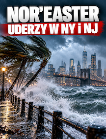 Potężny nor’easter nadciąga