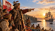 Polacy byli tu przed Mayflower